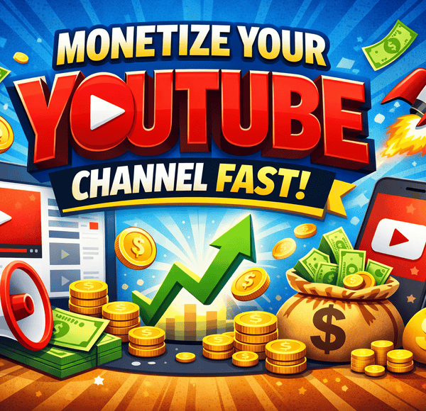Monetize a YouTube Channel Fast