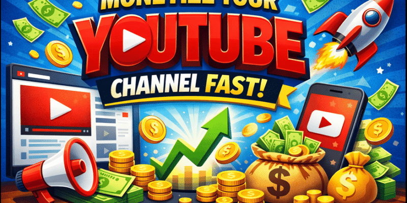 Monetize a YouTube Channel Fast