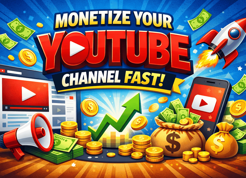 Monetize a YouTube Channel Fast
