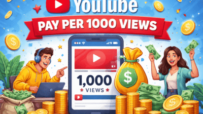 YouTube pay per 1000 views