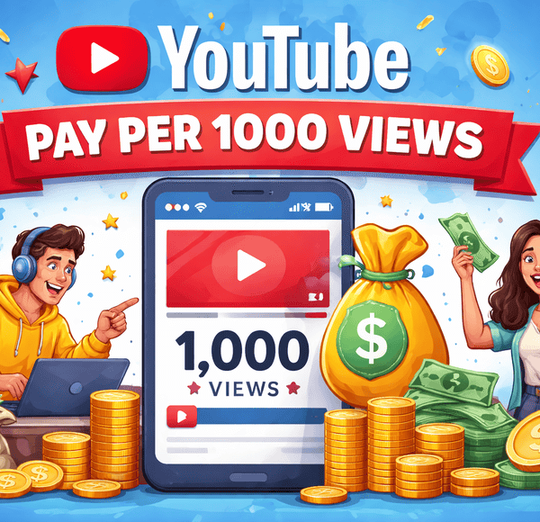 YouTube pay per 1000 views
