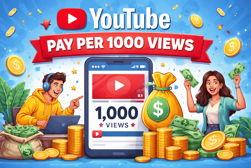 YouTube pay per 1000 views