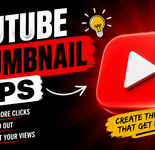 YouTube thumbnail tips