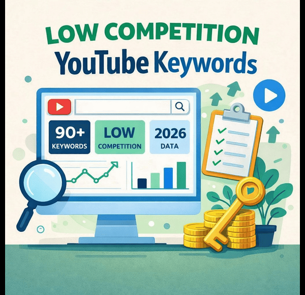 Low competition YouTube keywords