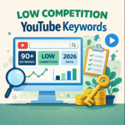 Low competition YouTube keywords