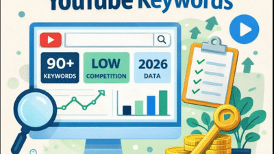 Low competition YouTube keywords