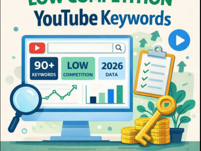 Low competition YouTube keywords