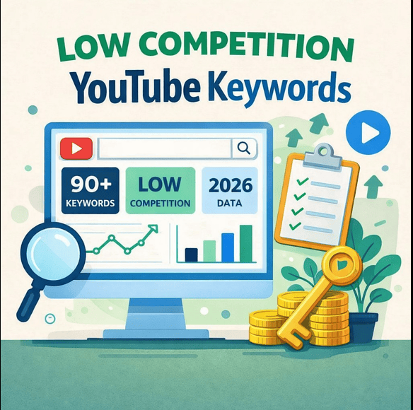 Low competition YouTube keywords