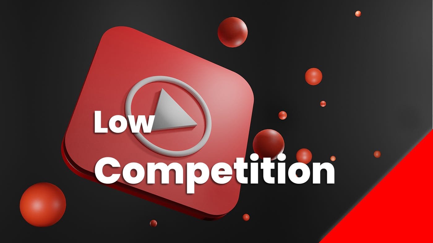 Low competition YouTube keywords