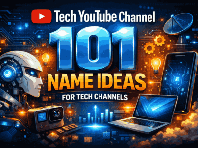 Tech YouTube Channel Name Ideas