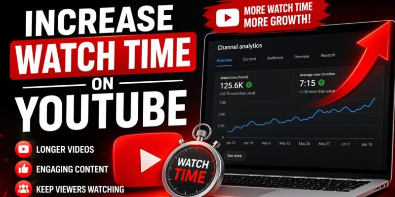 Increase Watch Time on YouTube