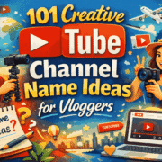 YouTube Channel Name Ideas for Vloggers