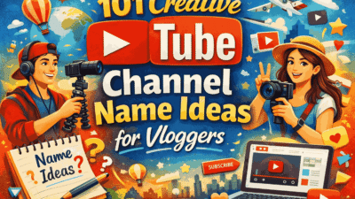 YouTube Channel Name Ideas for Vloggers