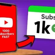 Get 1000 Subscribers on YouTube Fast