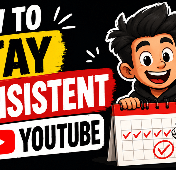Stay Consistent on YouTube