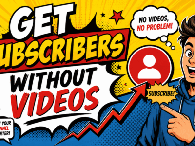 Get Subscribers Without Videos