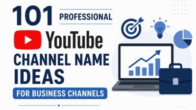 YouTube Channel Name Ideas for Business