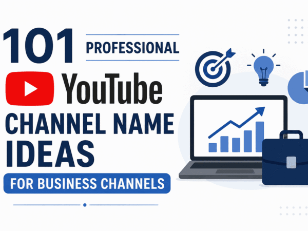 YouTube Channel Name Ideas for Business
