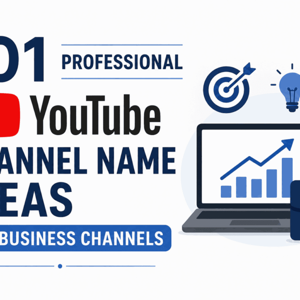 YouTube Channel Name Ideas for Business