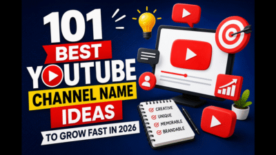 101 Best YouTube Channel Name Ideas to Grow Fast