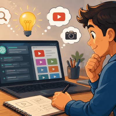 ChatGPT to Write YouTube Video Ideas
