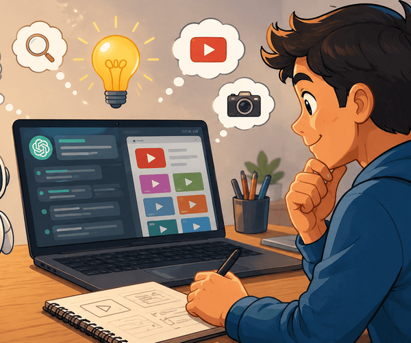 ChatGPT to Write YouTube Video Ideas