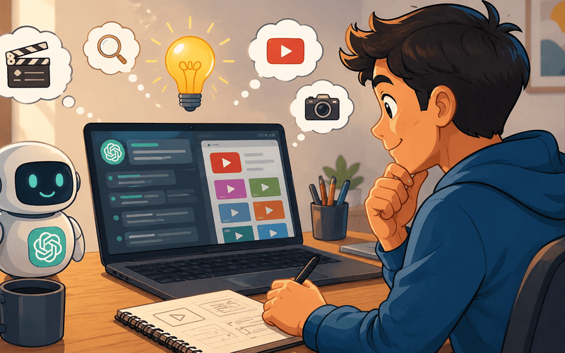 ChatGPT to Write YouTube Video Ideas