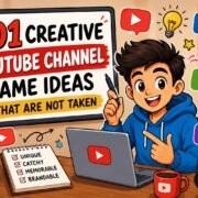 YouTube Channel Name Ideas