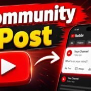YouTube Community Posts
