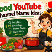 Food YouTube Channel Name Ideas