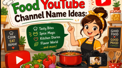 Food YouTube Channel Name Ideas