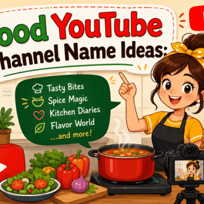 Food YouTube Channel Name Ideas