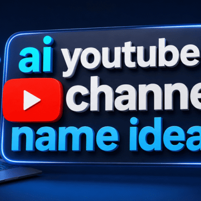 AI YouTube Channel Name Ideas