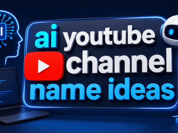 AI YouTube Channel Name Ideas