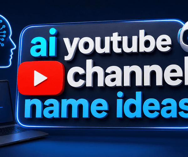 AI YouTube Channel Name Ideas