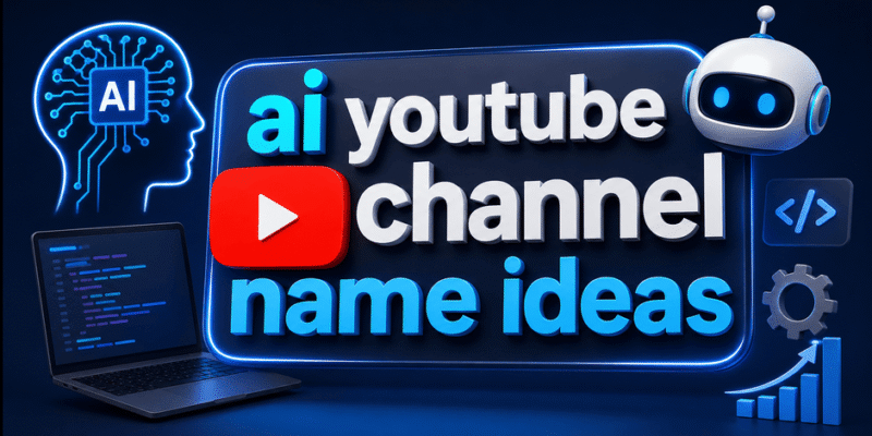 AI YouTube Channel Name Ideas
