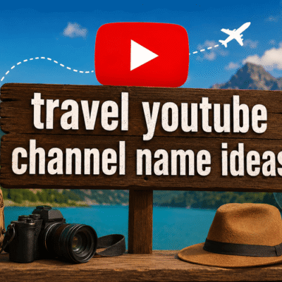 Travel youtube channel name ideas