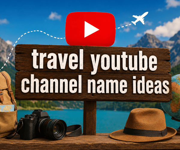 Travel youtube channel name ideas