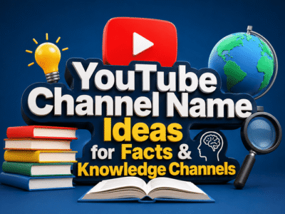 YouTube Channel Name Ideas for Facts & Knowledge Channels