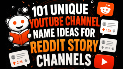 YouTube Channel Name Ideas for Reddit Story Channels