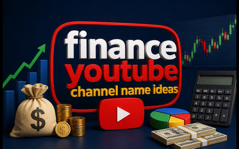 Finance youtube channel name ideas