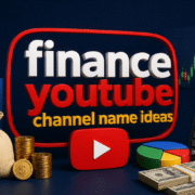 Finance youtube channel name ideas