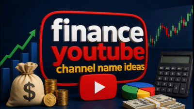 Finance youtube channel name ideas