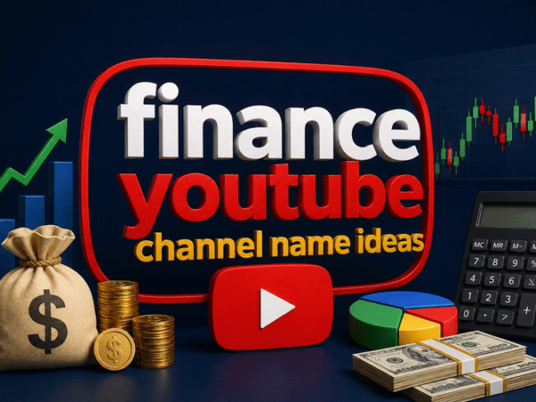 Finance youtube channel name ideas