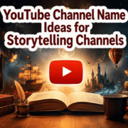 YouTube Channel Name Ideas for Storytelling Channels