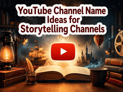 YouTube Channel Name Ideas for Storytelling Channels