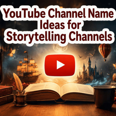 YouTube Channel Name Ideas for Storytelling Channels