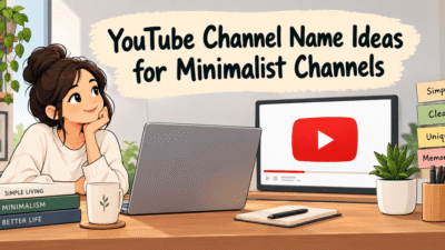 YouTube Channel Name Ideas for Minimalist Channels
