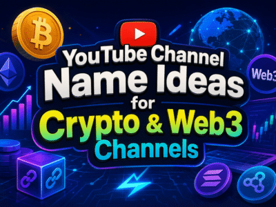 YouTube Channel Name Ideas for Crypto & Web3