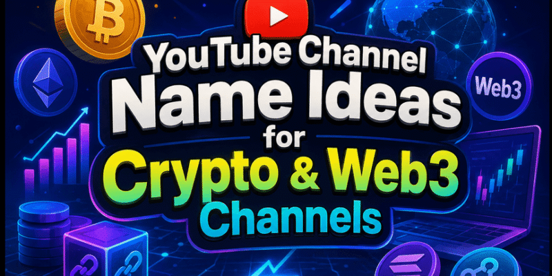 YouTube Channel Name Ideas for Crypto & Web3